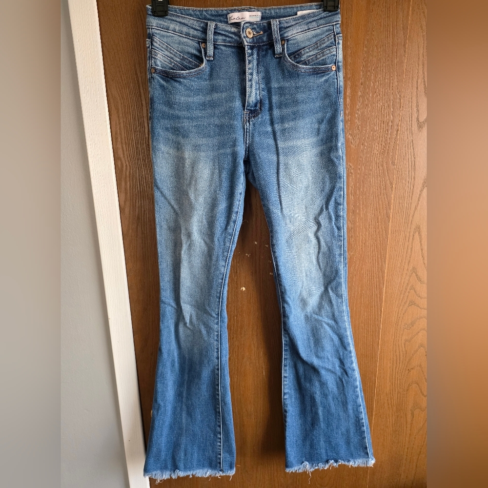 Maurices Light Blue Flare Jeans